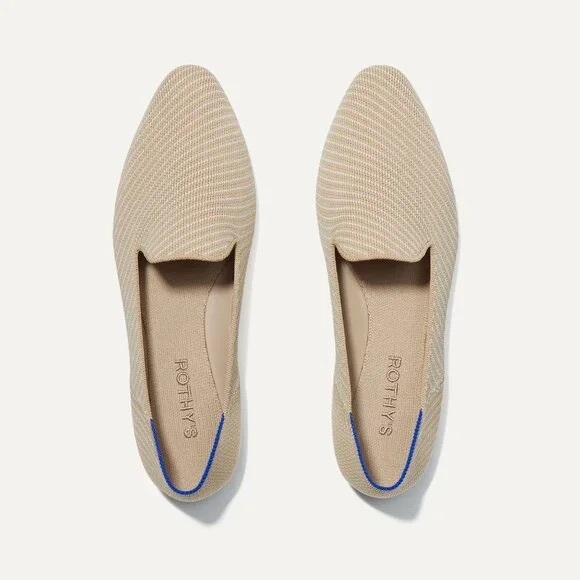Rothy's Shoes - Rothy's The Almond Loafer -
Chai Twill Size 9